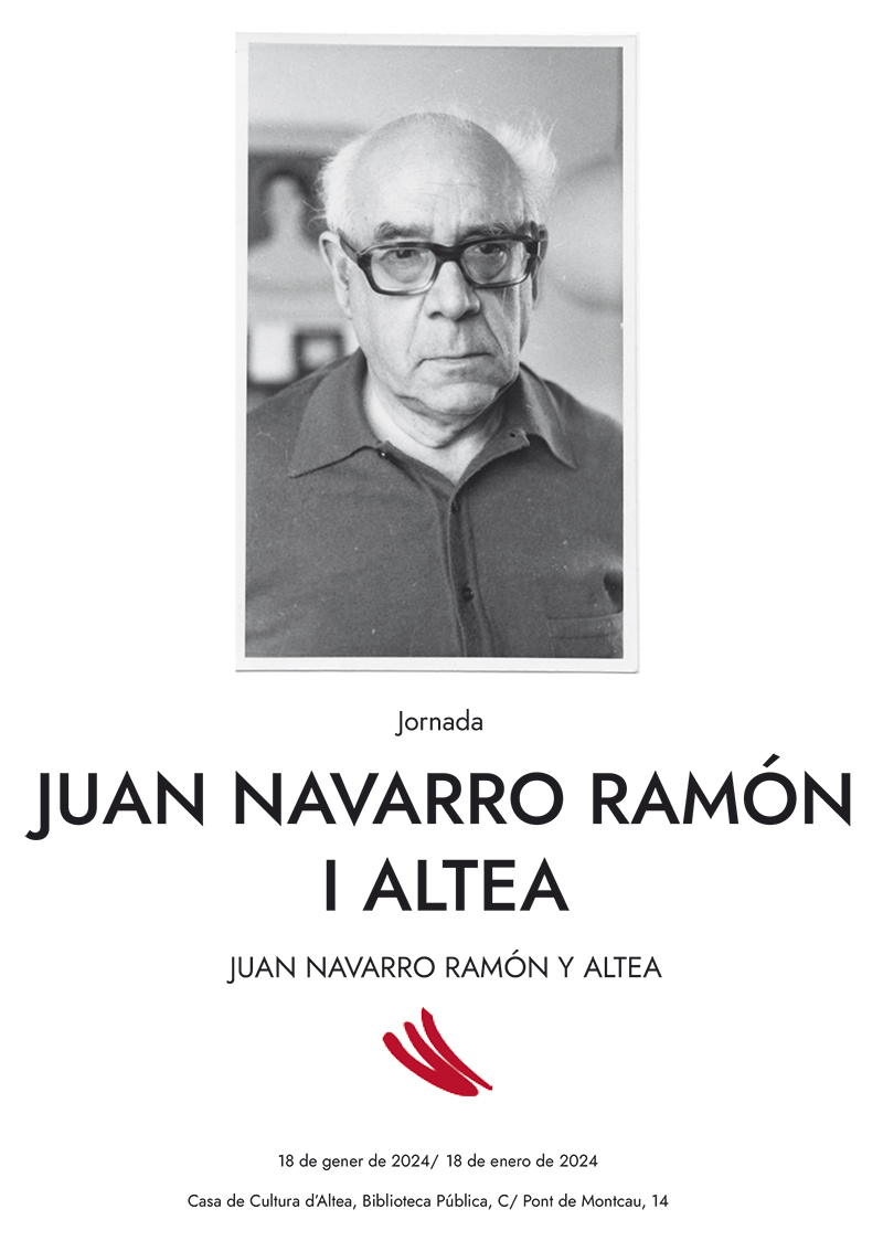 Cultura dedica una jornada de coneiximent a la figura del pintor Juan Navarro Ramón