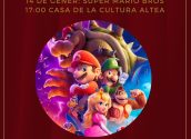 Normalització Lingüística et convida a gaudir del cinema en valencià amb la pel•lícula “Super Mario Bros”, a la Casa de Cultura, este diumenge 14 de gener a les 17:00h. L´entrada és lliure i gratuïta amb aforament limitat.
