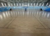 Conclosa la restauració del paviment de la pista del Palau d’Esports Vila d’Altea