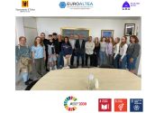Una nueva delegación de alumnos y profesores de Letonia participan en Altea en un proyecto europeo de Educación
