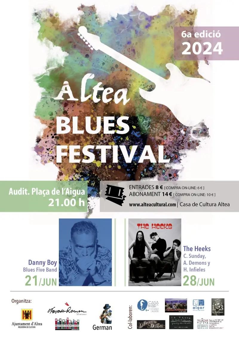 Cultura presenta la sisena edició d’Altea Blues Festival