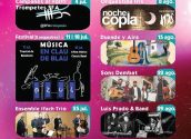 “Música A Boqueta Nit” presenta nou concerts de diferents estils per als dijous de juliol i agost