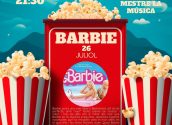 Recorda que un bon pla per compartir una vetllada en família i amics a l’aire lliure te l’ofereix el Cinema en Valencià. Este divendres 26 de juliol, a la Plaça del Mestre la Música, a les 21:30h la projecció serà “Barbie”. Entrada gratuïta i lliure fins a completar aforament.