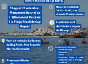 Turisme i Medi Ambient organitzen una jornada de divulgació sobre el Monument Natural de l'Aflorament Volcànic i la Platja Fòssil de Cap Negret, mitjançant una Ruta en Caiac, que tindrà lloc els dies 31 d'agost i 7 de setembre. Es tracta d'una activitat gratuïta destinada a majors de 18 anys, la inscripció de la qual s'ha de fer a la Tourist Info Altea, telefonant al 965 84 41 14 o altea@touristinfo.net