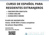 Si eres residente extranjero y quieres aprender español, la Diputación de Alicante y la concejalía de Participación Ciudadana del Ayuntamiento de Altea te invitan a participar en el “Curso de Español para Residentes Europeos” online y gratuito. El plazo de inscripción permanecerá abierto hasta el 20 de septiembre.