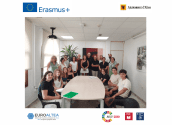 El Alcalde de Altea recibe a los jóvenes del IES Bellaguarda participantes en el programa Erasmus+