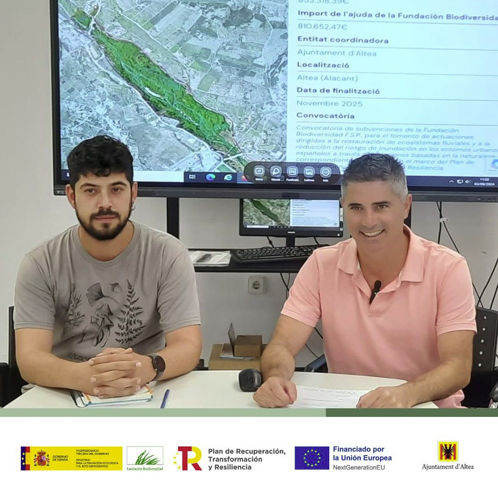 Comencen les obres del Projecte de Restauració Ecològica i Millora de la Capacitat de Laminació de la Desembocadura del Riu Algar