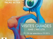 Hoy 19 de septiembre y el próximo jueves día 26 el pintor Tachi realizará una visita guiada por su exposición “Delirios de una verdad” que tiene en Palau Altea hasta finales de mes. La actividad será a las 19:00h y la asistencia es libre y gratuita. No te lo pierdas!