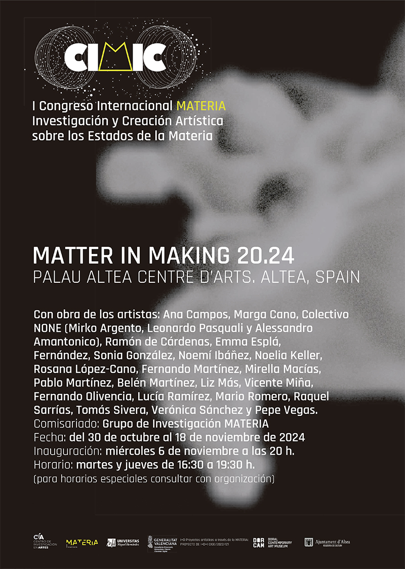 Palau Altea acollirà una de les exposicions del I Congrés Internacional Matèria de la UMH