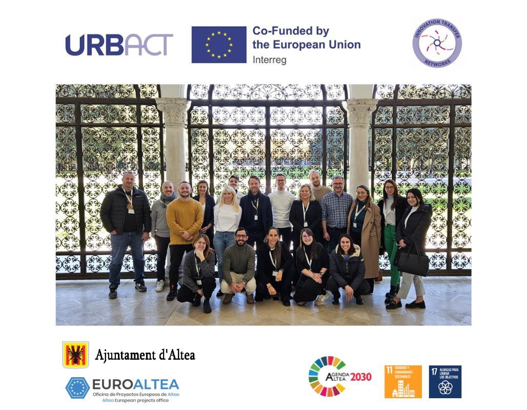 Altea participa en el evento inaugural de la red internacional URBACT «Daring Cities» en Rávena