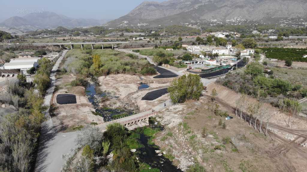 Avancen les obres de Restauració Ecològica del Riu Algar