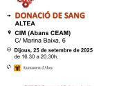 donació sanc 25 setembre