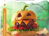 Curso de Cocina Halloween CARTEL HAMBUERGUESAS HALLOWEEN