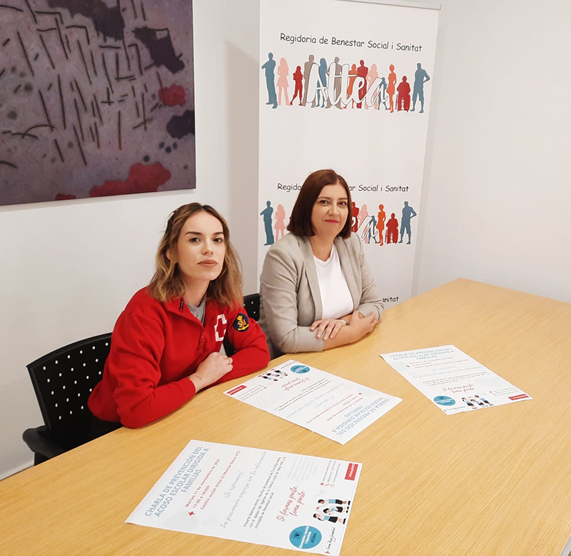 Benestar Social i Creu Roja Joventut programen una xarrada oberta a la ciutadania sobre l’assetjament escolar Benestar Social i Creu Roja Joventut programen una xarrada oberta a la ciutadania sobre l’assetjament escolar