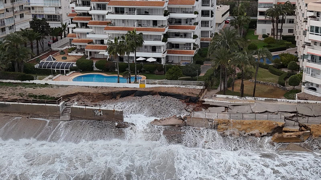 Altea patix les conseqüències del temporal marítim dels últims dies Altea patix les conseqüències del temporal marítim dels últims dies